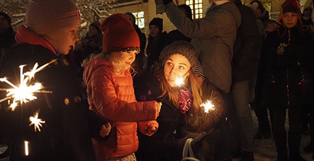 Slavnostní rozsvícení stromu v Michelském dvoře aneb adventní setkání v Sue Ryder