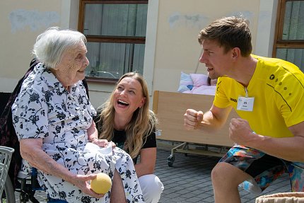 Paní Vlasta Šišková oslavila 101. narozeniny