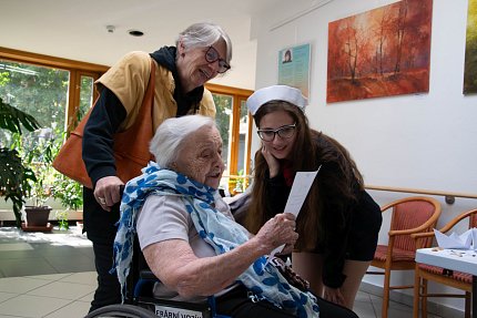 Paní Vlasta Šišková oslavila 101. narozeniny